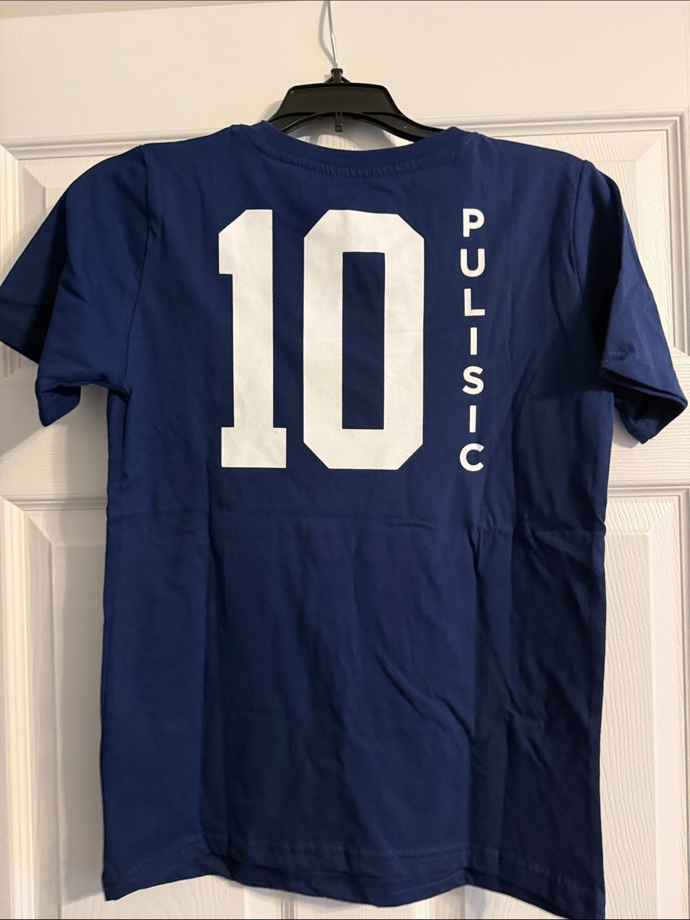 USA Crest Short Sleeve Tee for Kids - Navy L 12/14 - Picture 4 of 4